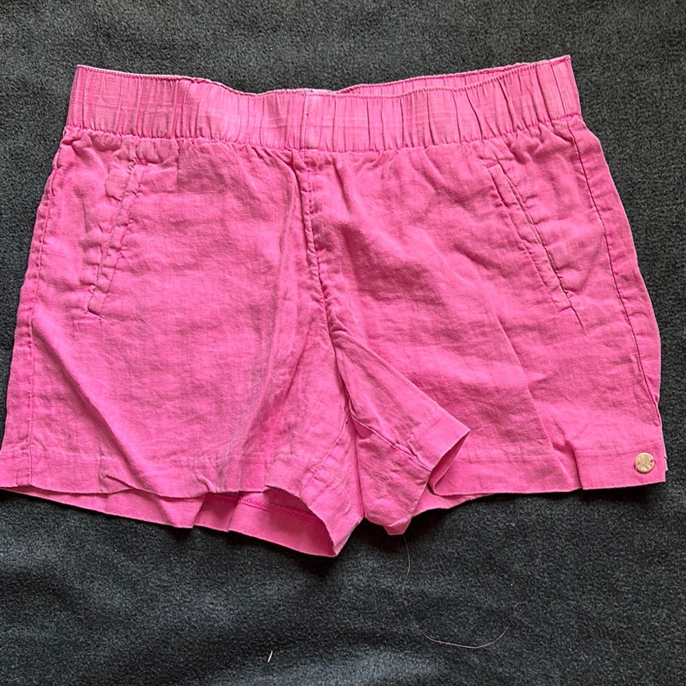 Lilly Pulitzer Pink linen Women's Shorts